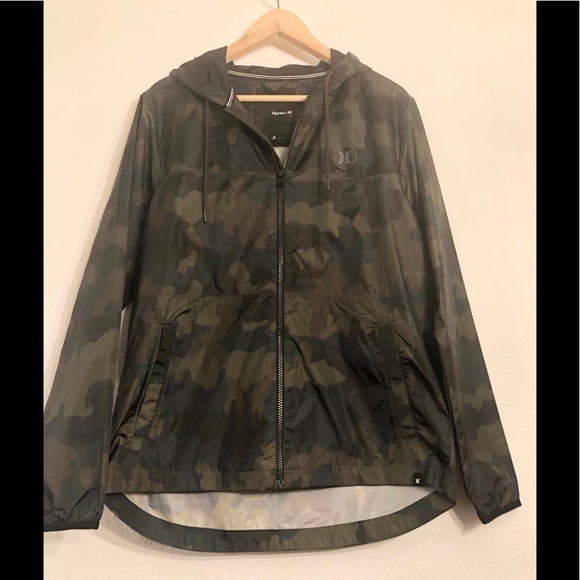 Hurley Jackets Coats Hurley Hooded Jacketin Great Condition